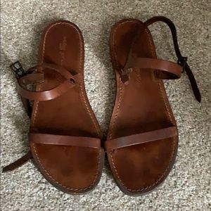 Brown Leather Sandal